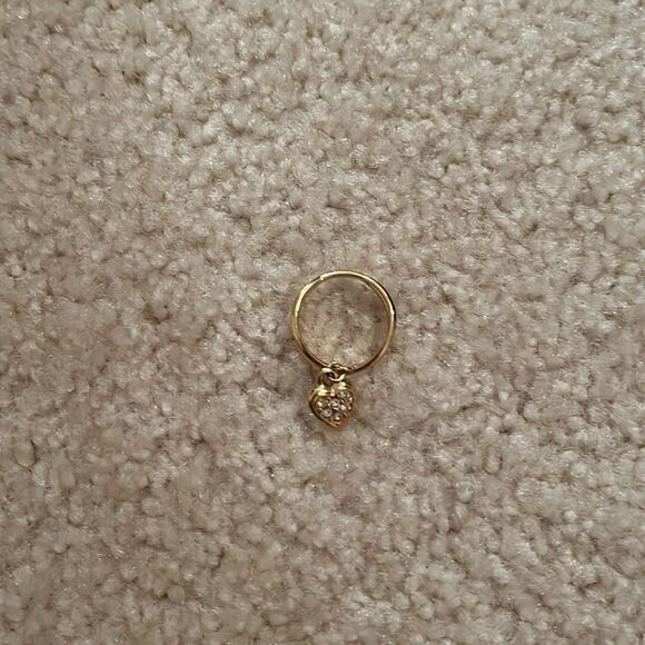 LADIES HEART SHINY RING - Picture 2 of 6